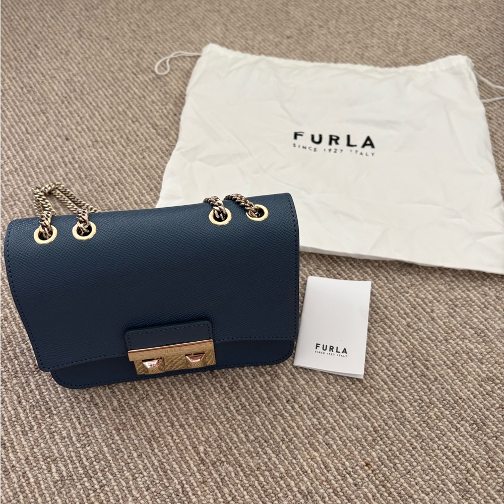 Furla blue Shoulder Bag